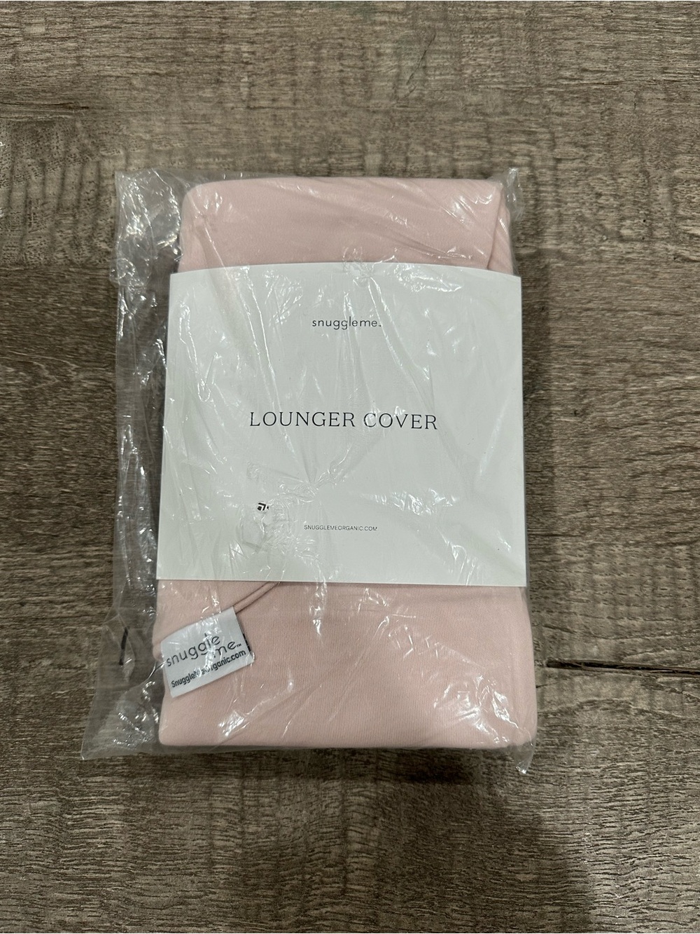 Snuggle Me Organic Lounger Cover in Blush Pink pale pink NEW